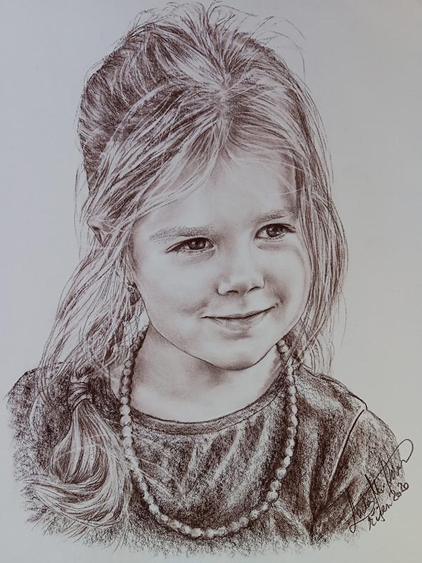 portrét dítěte